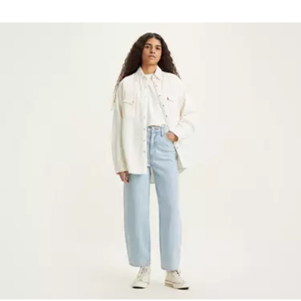 Wonderful ballon leg Levis